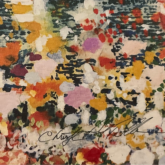 “Garden Party” Print by Chris Bollen 20.25x11.25- Unframed - Picture 5 of 11